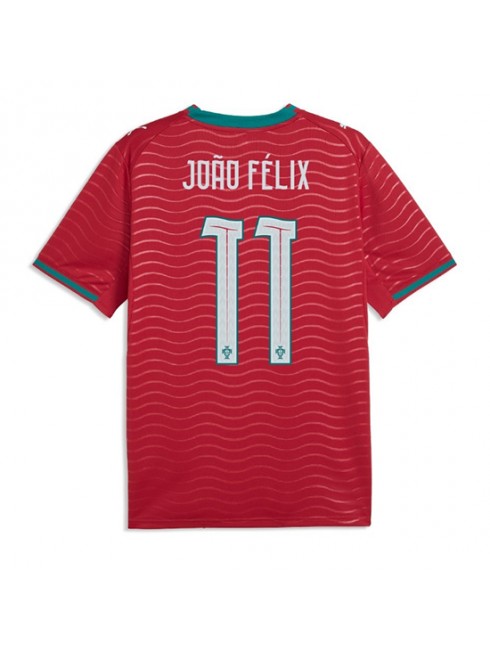 Muži Futbalové oblečenie Portugalsko Joao Felix #11 MS 2026 Krátky Rukáv - Domáci Muži Futbalové oblečenie Portugalsko Joao Felix #11 MS 2026 Krátky Rukáv - Domáci